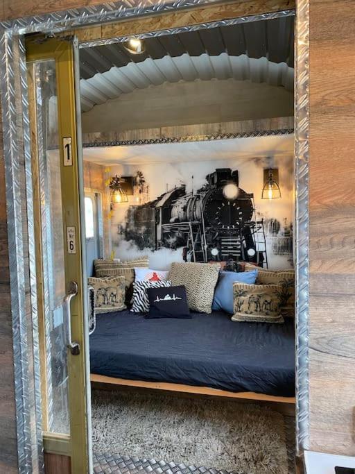 Gleis 2, Waggon Mit Ofen, Optional Mit Whirlpool Und Sauna Dahlem  Exterior photo